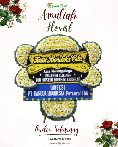 Papan Bunga Duka di Pontang